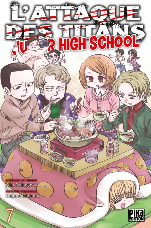 Livres Mangas Seinen 7, L'Attaque des Titans - Junior High School T07 Saki Nakagawa