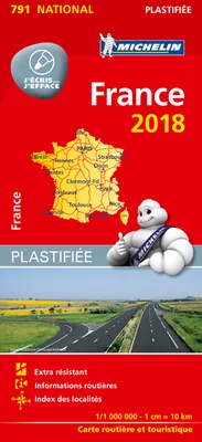 7740, Carte Nationale France 2018 - Plastifié