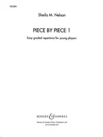 Piece by Piece, Un répertoire facile, classé par odre de difficulté croissante, pour les jeunes instrumentistes. violin and piano.