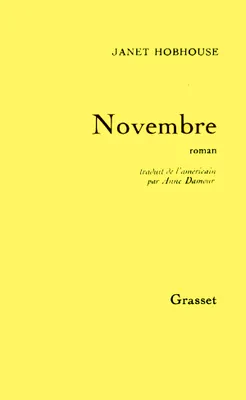 Novembre, roman
