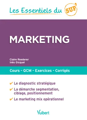 Marketing, Cours - QCM - Exercices - Corrigés