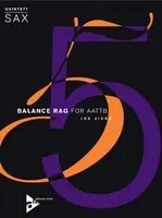 Balance Rag, 5 saxophones (AATTBar). Partition et parties.