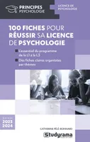 100 fiches pour réussir sa licence de psychologie