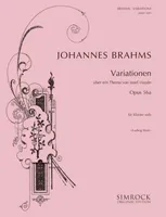 Variations on a Theme by Joseph Haydn, op. 56a. piano.