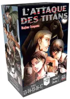 4, L'Attaque des Titans Coffret T13 à T17, Coffret 5 tomes
