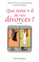 QUE RESTE-T-IL DE NOS DIVORCES?, roman