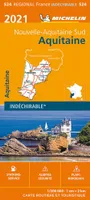 Carte Régionale Aquitaine 2021