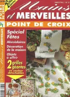 MAINS ET MERVEILLES - POINT DE CROIX - N°27