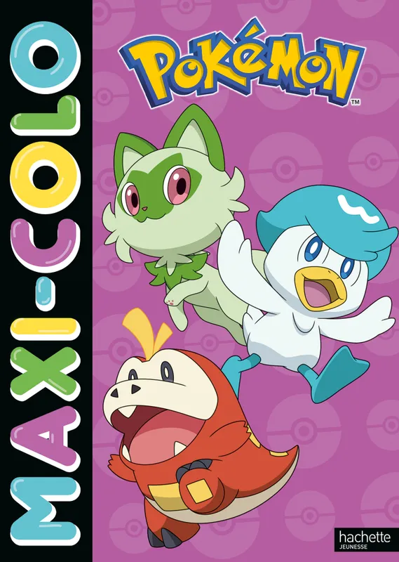 Livres Jeunesse Loisirs et activités Pokémon - Maxi-colo, Maxi-colo The Pokémon Company