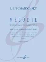 Mélodie, Original pour violon et piano
