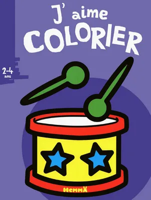 J'aime colorier (2-4 ans) tambour