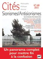 Cités 2011, n° 47-48, Sionismes / Antisionismes