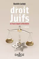 Le droit et les Juifs / en France depuis la Révolution, En France depuis la Révolution