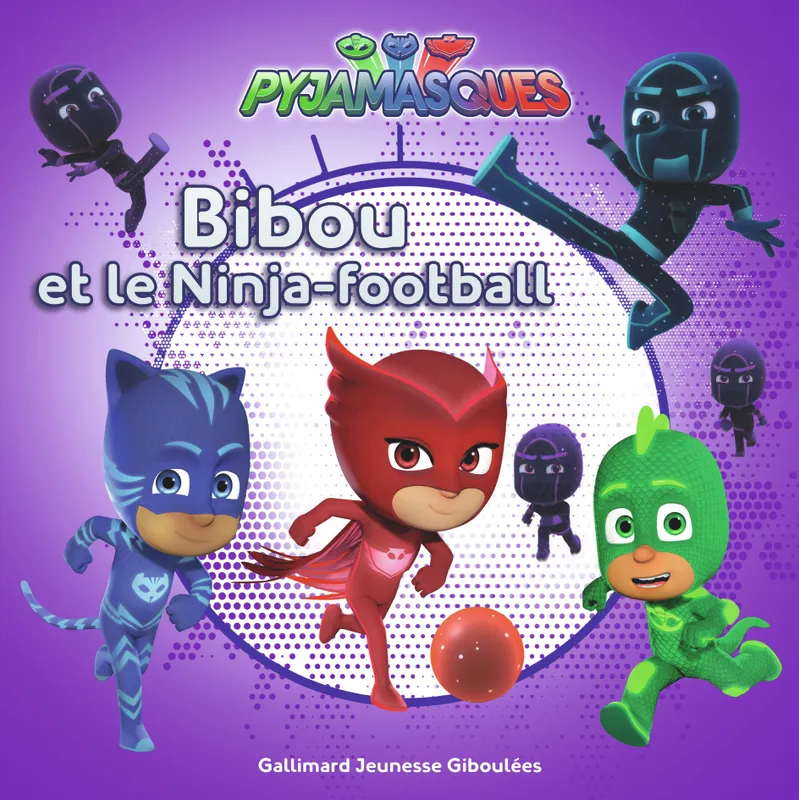 Livres Jeunesse Les tout-petits Albums Pyjamasques, 15, Bibou et le Ninja-football Romuald