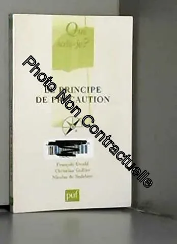 Livres Sciences Humaines et Sociales Actualités Principe de precaution (Le) François Ewald, Christian Gollier, Nicolas De Sadeleer