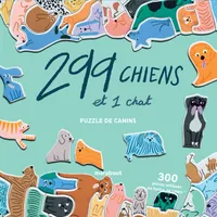 Puzzle 299 chiens et un chat