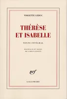 Thérèse et Isabelle, texte intégral
