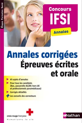 Annales corrig√©es - Epreuves √©crites et orale