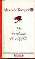 De la colonie en Algérie