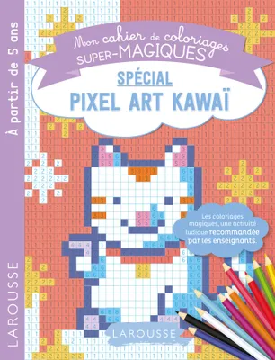 Coloriages magiques en pixel, spécial Chiffres Kawai