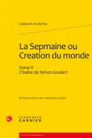 La sepmaine ou Creation du monde, L'Indice de Simon Goulart