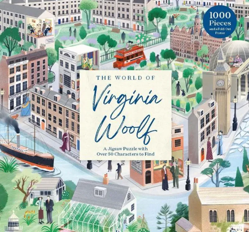 Jeux et Puzzles Puzzles The World of Virginia Woolf A Jigsaw Puzzle /anglais OLIVER SOPHIE