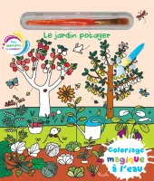 Le jardin potager, Coloriage magique à l'eau