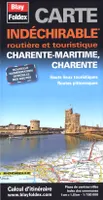 [France], 225, CHARENTE-MARITIME, CHARENTE. CARTE ROUTIERE ET TOU