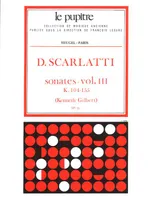 Sonates Volume 3 K104 a K155