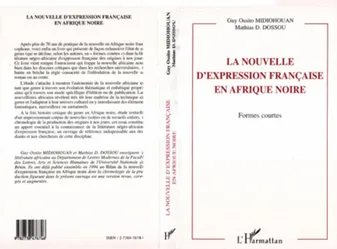LA NOUVELLE D'EXPRESSION FRANÇAISE EN AFRIQUE NOIRE, Formes courtes
