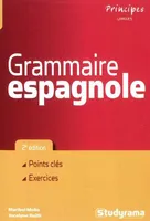 Grammaire espagnole, Points clés Exercices