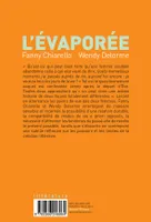 Livres Littérature et Essais littéraires Romans contemporains Francophones L'Évaporée Wendy Delorme, Fanny Chiarello