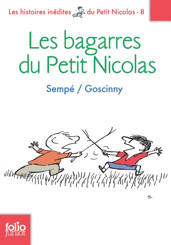 8, Les histoires inédites du petit Nicolas / Les bagarres du petit Nicolas René Goscinny, Sempé