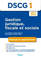 DSCG, 1, Gestion juridique, fiscale et sociale, Manuel et applications