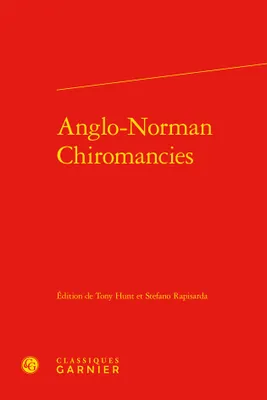 Anglo-Norman chiromancies