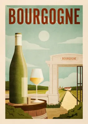 Affiche Bourgogne