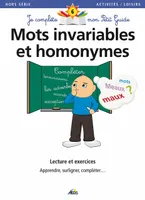 PGHS05 - Mots Invariables et Homonymes