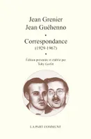 Correspondance Jean Grenier Jean Guehenno
