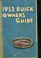 1952 BUICK OWNER'S GUIDE