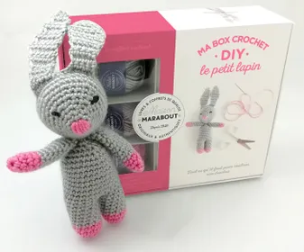 Box crochet DIY - Lapin