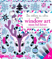 Window art Mon bel hiver - boîte avec accessoires