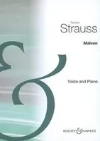 Malven, op. posth.. AV 304. high voice and piano. aiguë.