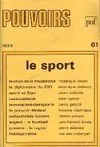 Pouvoirs, n° 61, Le Sport