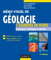 Mémo visuel de géologie - 2e éd. - L'essentiel en fiches et en couleurs, L'essentiel en fiches et en couleurs