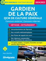 Gardien de la paix – QCM de culture générale (Concours 2024-2025), Concours externe – Concours internes