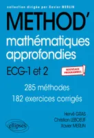 Méthod' mathématiques approfondies ECG-1 et 2, Nouveaux programmes !