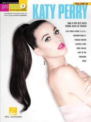 Katy Perry, Pro Vocal Women's Edition Volume 60