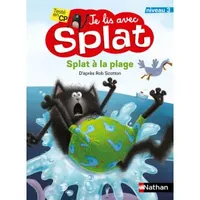 Je lis avec Splat, 11, Splat à la plage
