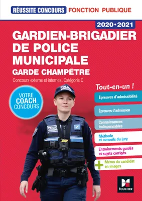 Réussite Concours - Gardien-brigadier de police municipale - 2020-2021 - Preparation complète