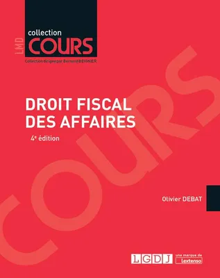 Droit fiscal des affaires, 4è ed.